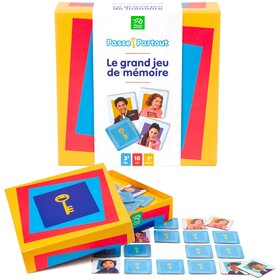 Belvedere Jeux Jouet Passe-Partout: Le Grand Jeu De Mémoire (FR)