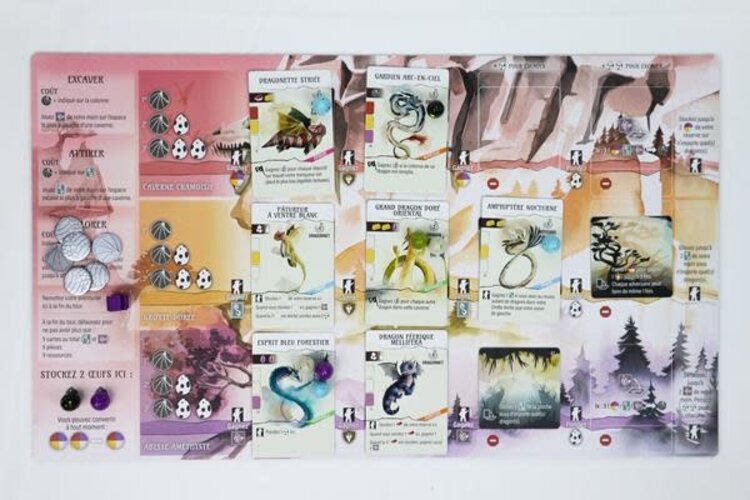 Matagot Wyrmspan: Tapis De Jeu (FR)