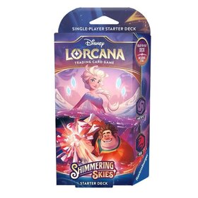 Ravensburger Disney Lorcana: Set 5: Shimmering Skies: Starter Deck: Elsa & Wreck-It Ralph (EN)
