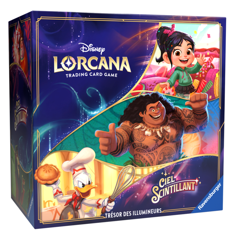 Ravensburger Disney Lorcana: Set 5: Ciel Scintillant: Trésor Des Illumineurs (FR)