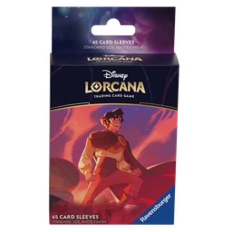 Ravensburger Disney Lorcana: Set 5: Card Sleeves: Aladdin (ML)