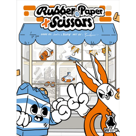 Wonderful World Board Games Rubber Paper Scissors (EN)