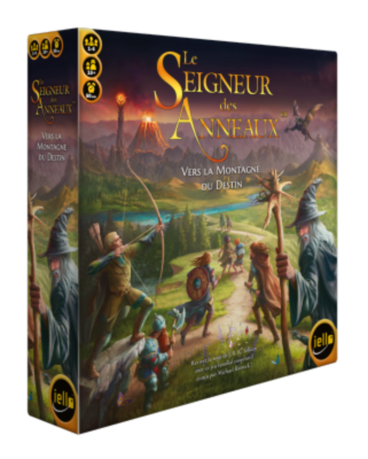 Iello Le Seigneur Des Anneaux: Vers La Montagne Du Destin (FR)