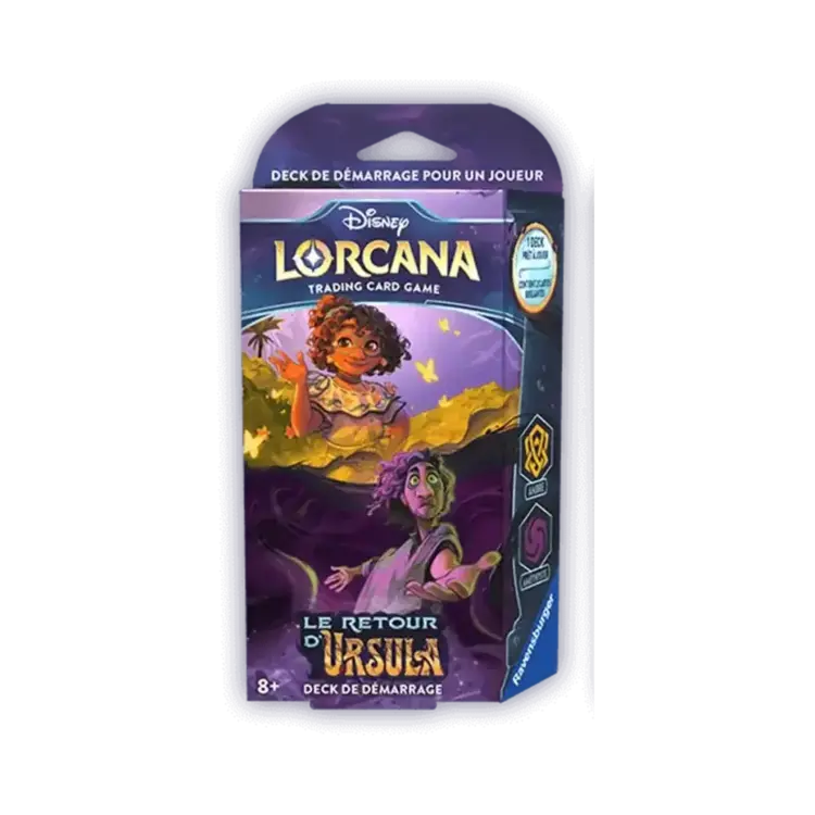 Ravensburger Disney Lorcana: Set 4: Le Retour D'Ursula: Deck De Démarrage: Mirabel Madrigal & Bruno Madrigal (FR)