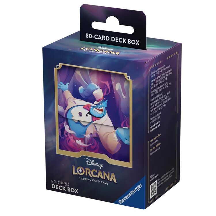 Ravensburger Disney Lorcana: Set 4: Deck Box: Genie (ML)
