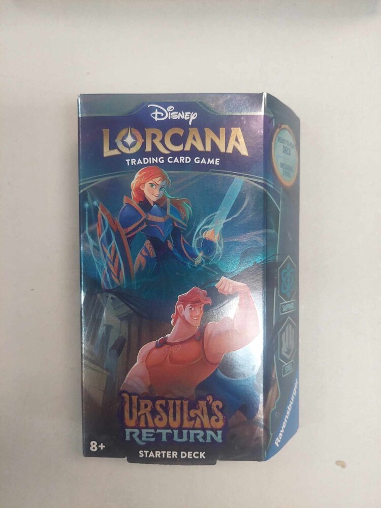 Ravensburger Disney Lorcana: Set 4: Ursula's Return: Starter Deck: Anna & Hercule (EN)