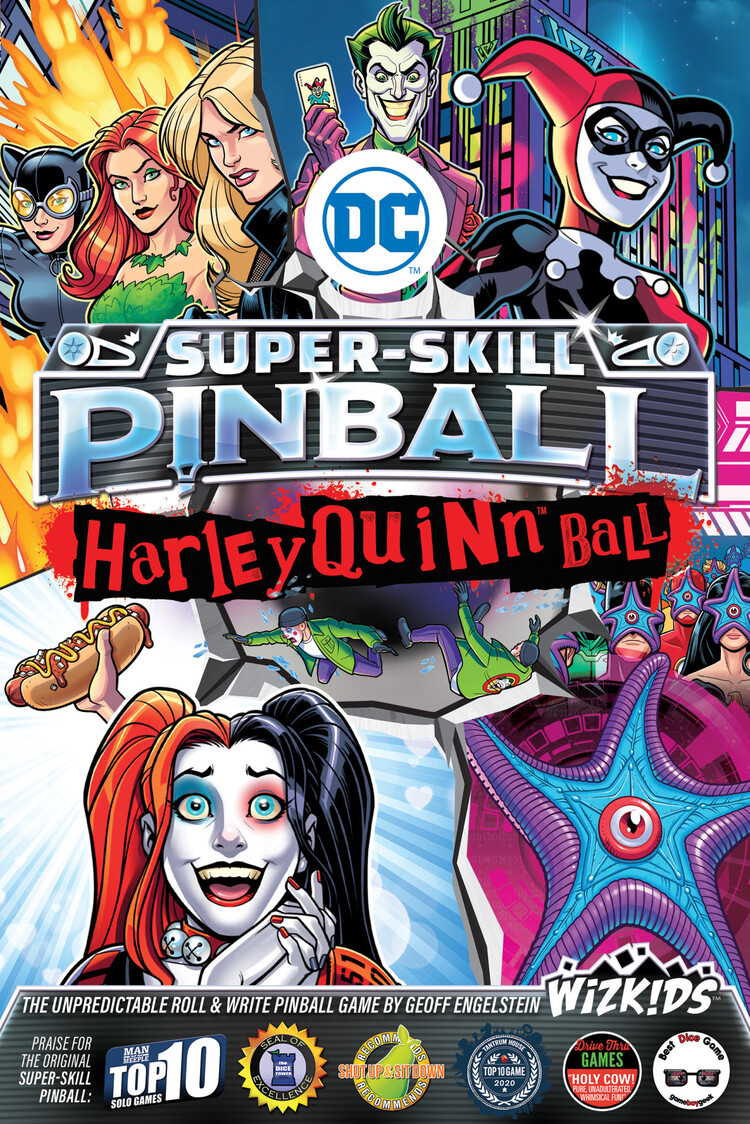 Wizkids DC Super Skill Pinball: Harley Quinn Ball (EN)