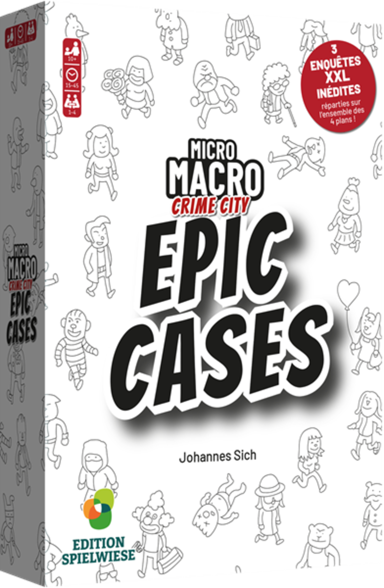 Spielwiese Micro Macro: Crime City: Ext. Epic Cases (FR)