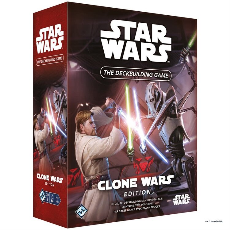 Fantasy Flight Games Star Wars: The Deck Building Game: Clone Wars (FR)