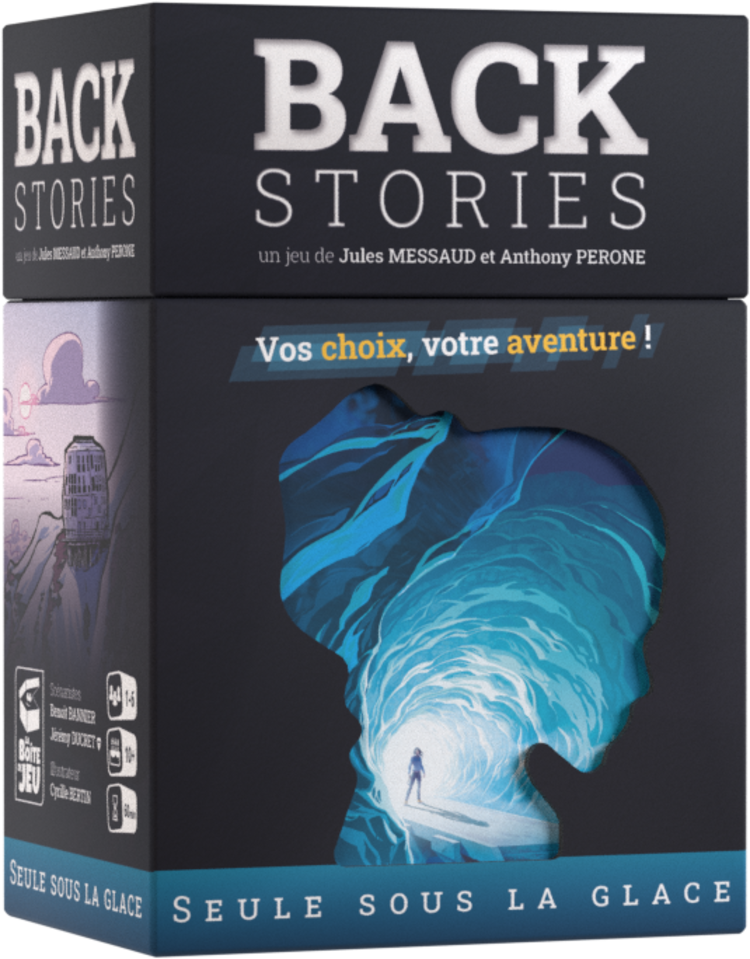 La Boite De jeu Backstories: Seule Sous La Glace (FR)