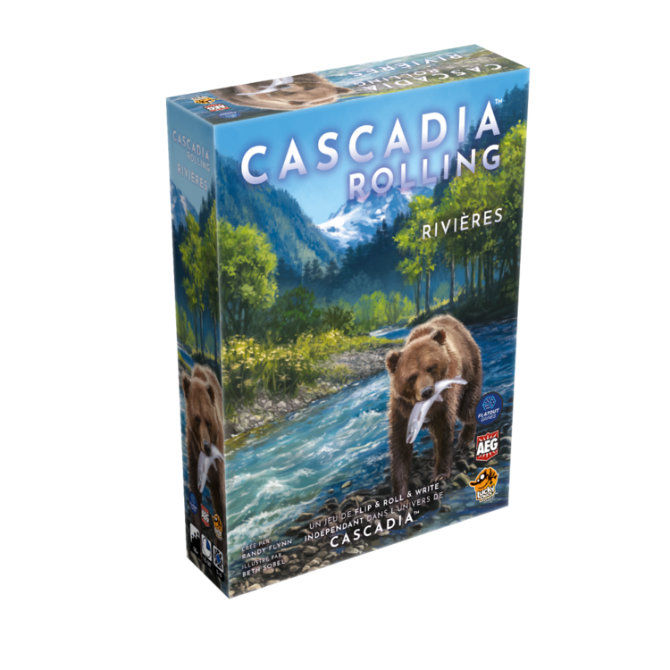 Lucky Duck Games Cascadia: Rolling Rivières (FR)