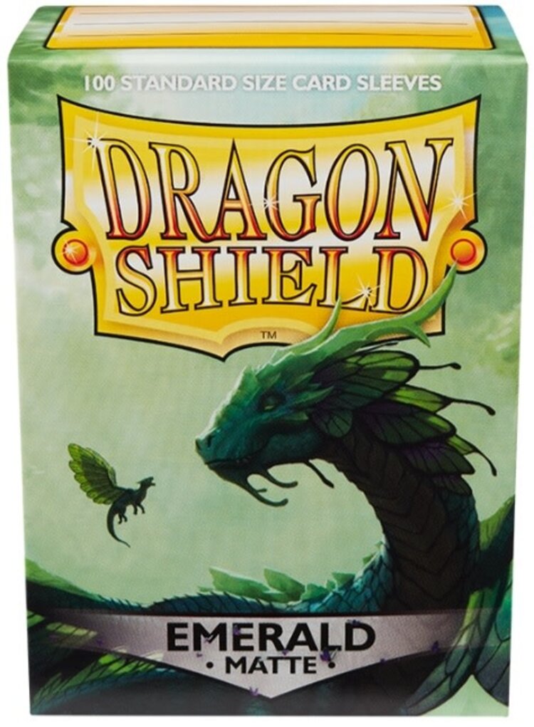 Arcane Tinmen AT-11036 Dragon Shield Matte Emerald / 100ct Sleeves