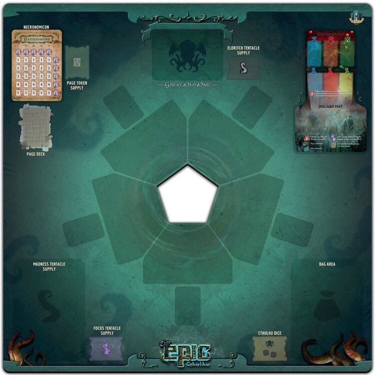 Gamelyn Games Tiny Epic Cthulhu: Game Mat