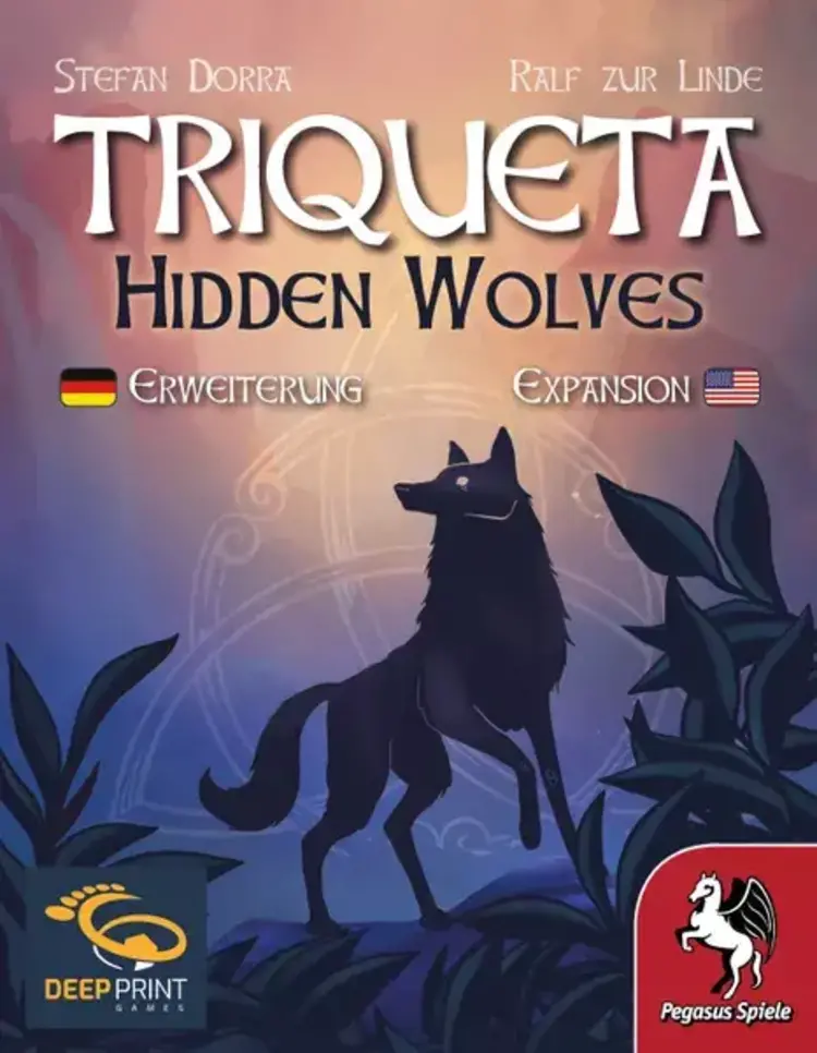 Deep Print Games Triqueta: Ext. Hidden Wolves (EN)