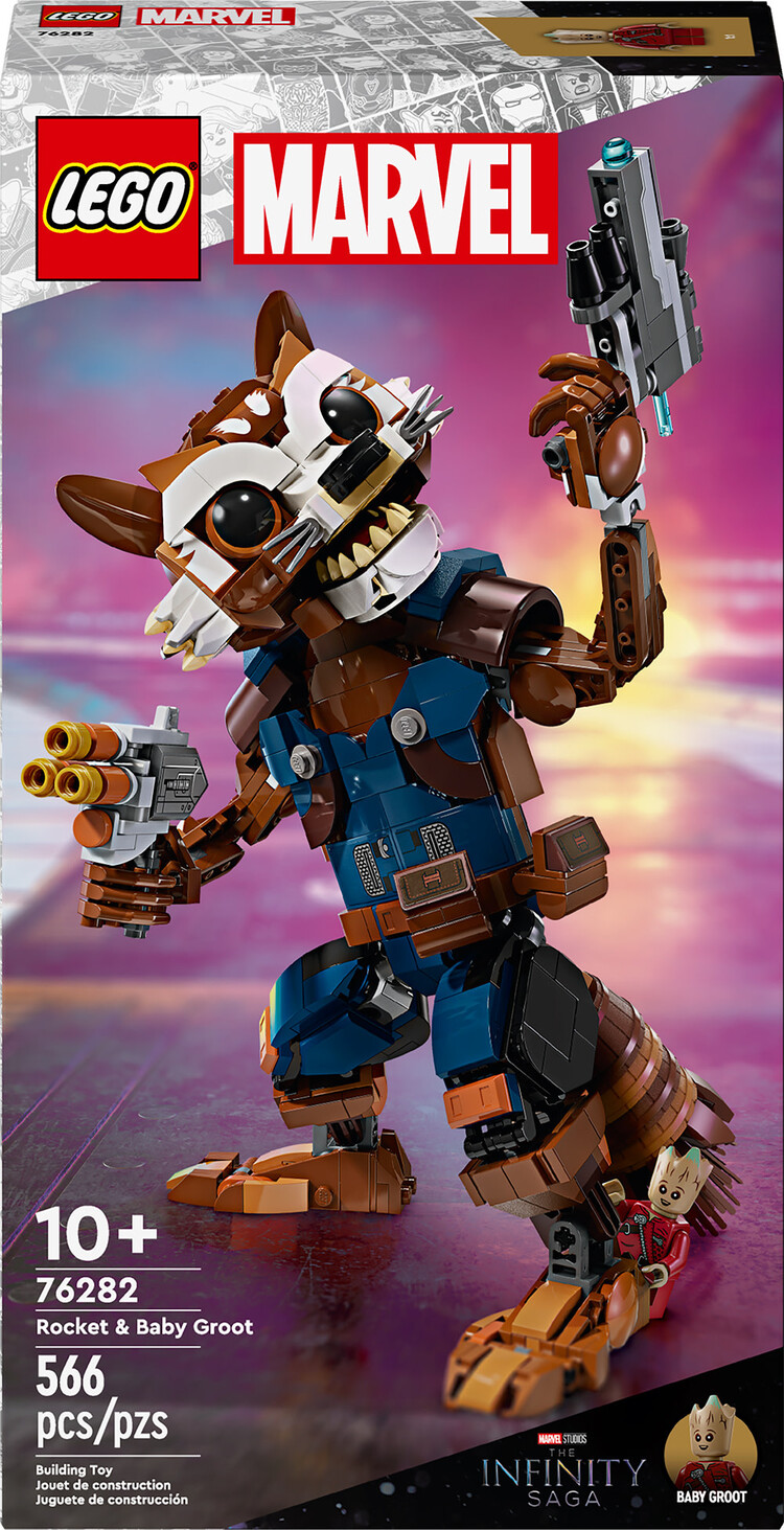 Lego Lego: Super Heroes: Rocket Et Bébé Groot (ML) Disponible en magasin seulement
