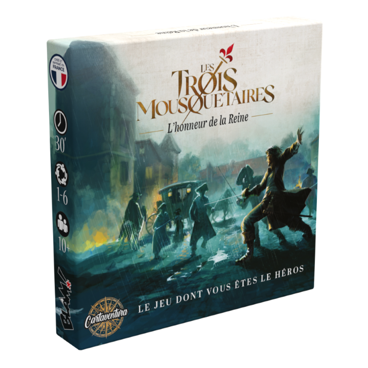 Blam ! Cartaventura: Les Trois Mousquetaires: L'Honneur De La Reine (FR)