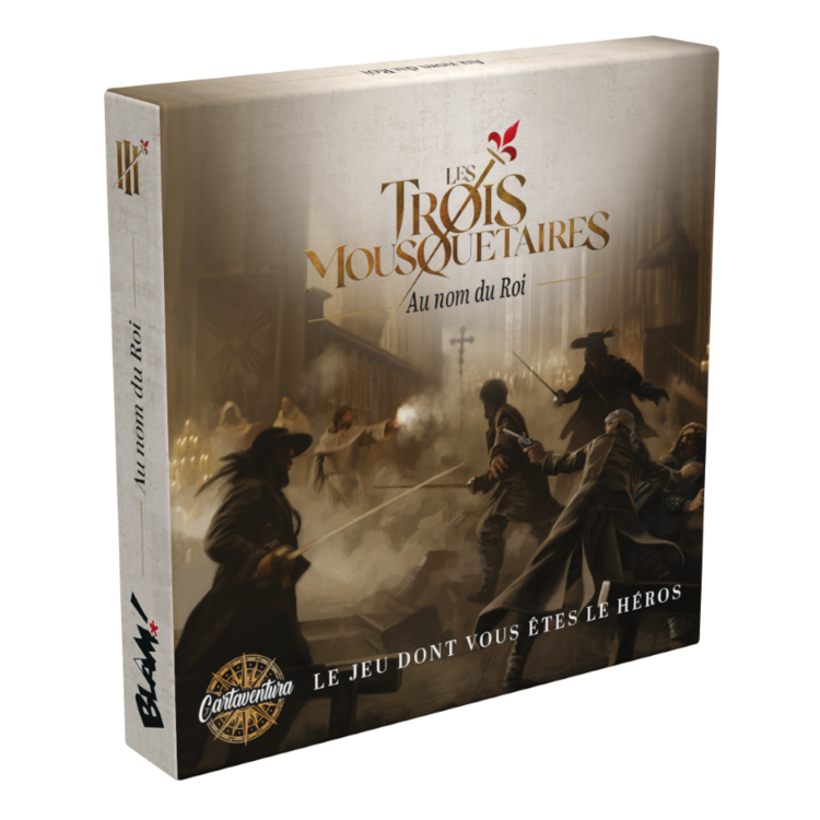 Blam ! Cartaventura: Les Trois Mousquetaires: Au Nom Du Roi (FR)