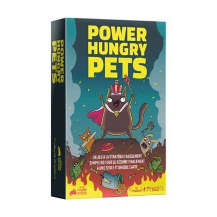 Exploding Kittens Power Hungry Pets (FR)