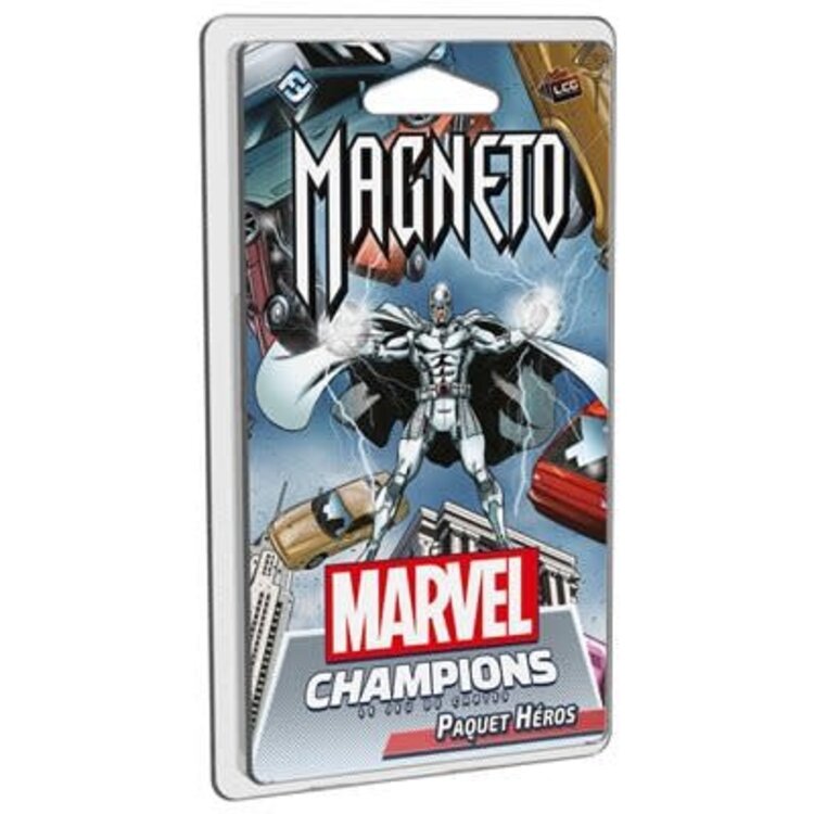 Fantasy Flight Games Marvel Champions JCE: Ext. Magneto: Paquet Heros (FR)