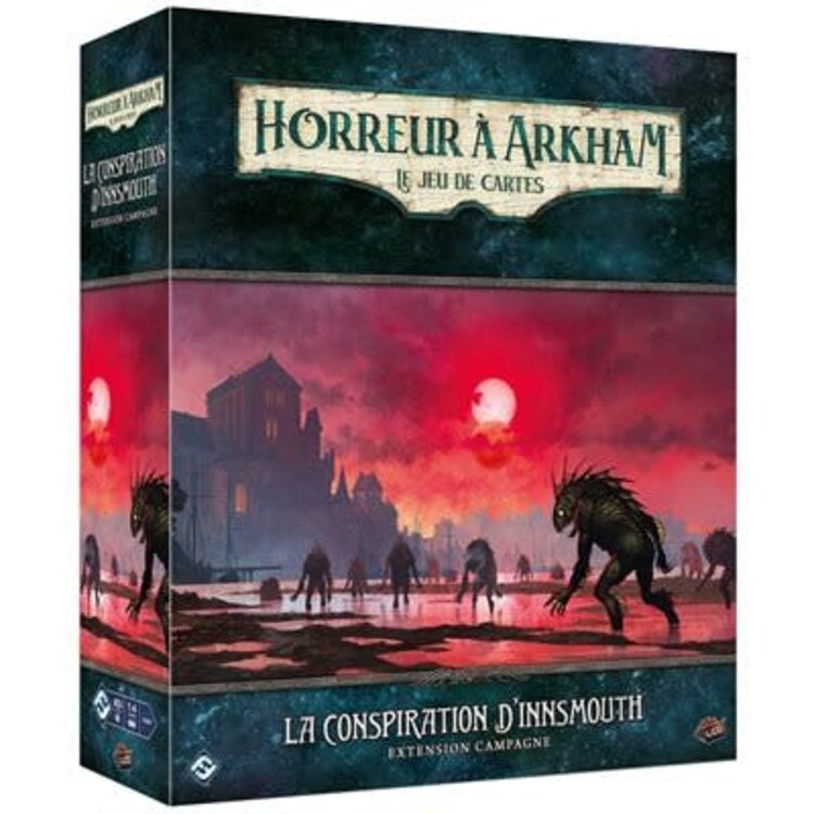 Fantasy Flight Games Horreur À Arkham: Le Jeu De Cartes: La Conspiration D'Innsmouth: Ext. Campagne (FR)