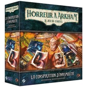 Fantasy Flight Games Horreur À Arkham: Le Jeu De Cartes: La Conspiration D'Innsmouth: Ext. Investigateur (FR)