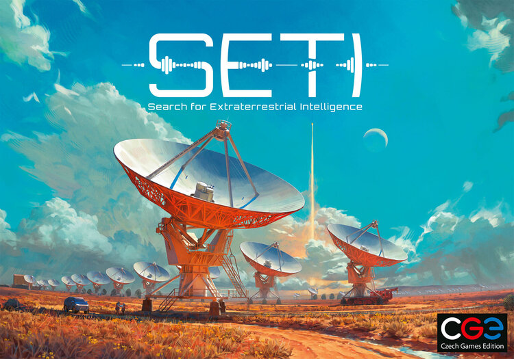 Czech Games Edition Seti: Search For ExtraTerrestrial Intelligence (EN)
