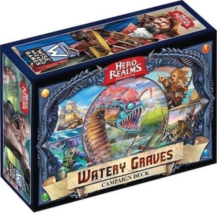 Wise Wizard Games Précommande: Hero Realms: Watery Graves: Ext. Campaign Deck (EN)