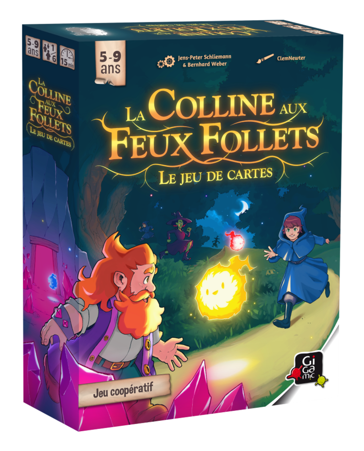 Gigamic La Colline Aux Feux-Follets: Le Jeu De Cartes (FR)