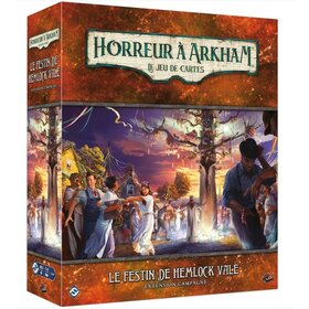 Fantasy Flight Games Horreur À Arkham: Le Jeu De Cartes: Le Festin De Hemlock Vale: Ext. Campagne (FR)