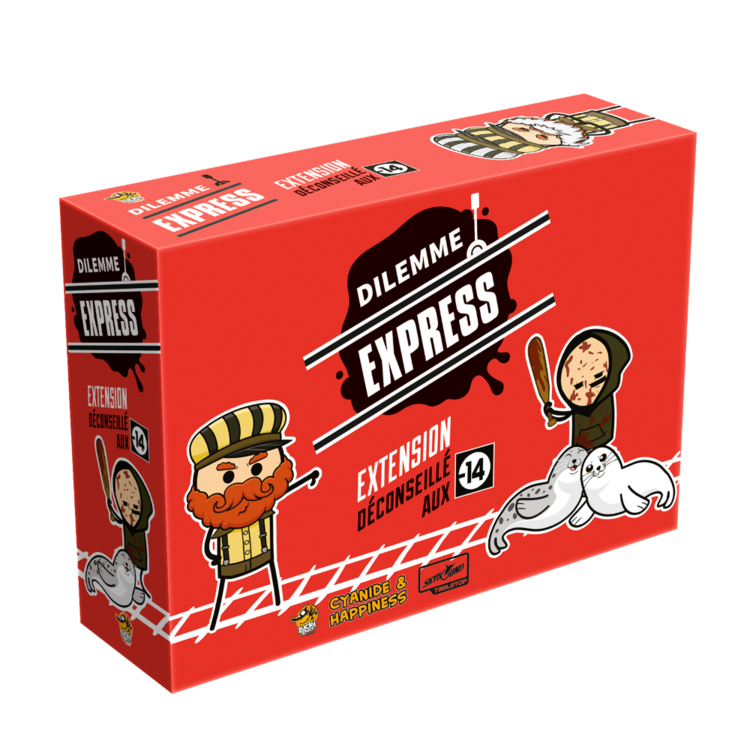 Lucky Duck Games Dilemme Express: Ext. 18 + (FR)