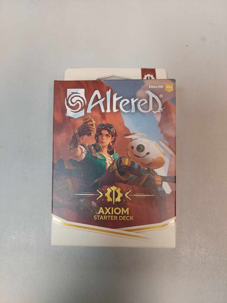 TCG Games Altered TCG: Starter Deck: Axiom (EN)
