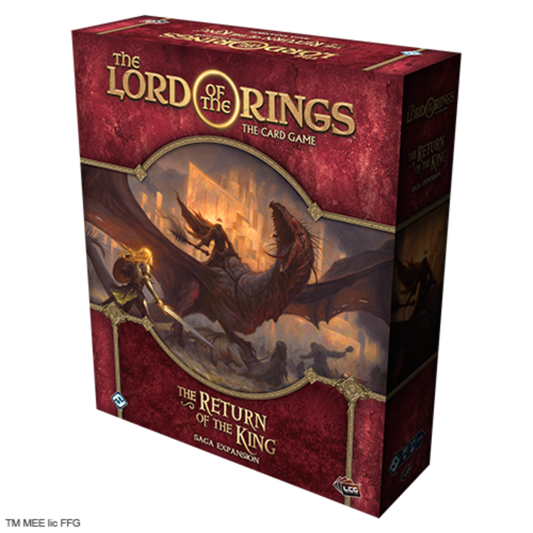 Fantasy Flight Games The Lord of the Rings LCG: Ext. The Return of the King: Saga (EN)