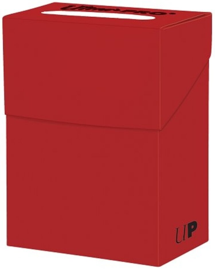 Ultra pro Deck Box:  Rouge (75ct)