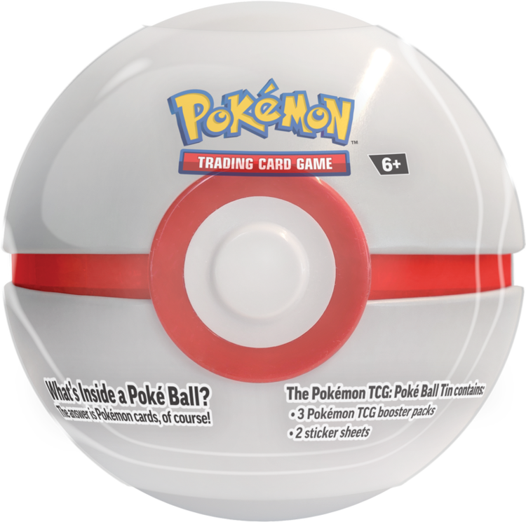 Pokemon Pokemon: Poke Ball Tin Q3 2024: Premier Ball