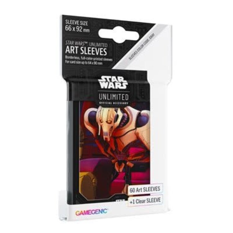 Gamegenic Star Wars: Unlimited: Art Sleeves: General Grievous (ML)