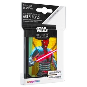 Gamegenic Star Wars: Unlimited: Art Sleeves: Darth Maul (ML)