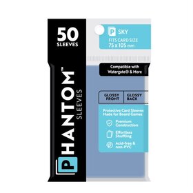 Capstone Games CSGPS1017 Phantom: Sky «Gloss Watergate» 75mm x 105mm / 50 Sleeves