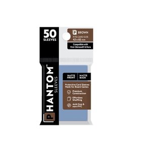 Capstone Games CSGPS3015 Phantom: Brown «Matte Mini Chimera» 43mm x 65mm / 50 Sleeves