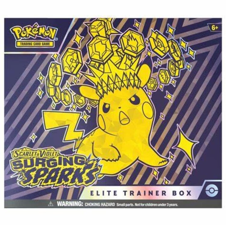 Pokemon Pokemon: SV8 Scarlet & Violet: Surging Sparks: Elite Trainer Box (EN)