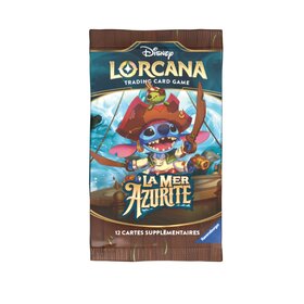 Ravensburger Disney Lorcana: Set 6: La Mer d'Azurite: Paquet Booster (FR) Disponible en Magasin Seulement