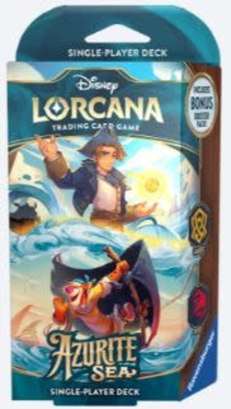 Ravensburger Disney Lorcana: Set 6: Azurite Sea: Starter Deck: Jim Hawkins - Tigger (EN)