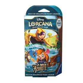 Ravensburger Disney Lorcana: Set 6: La Mer d'Azurite: Deck De Démarrage: Go Go Tomago - Gadget (FR)