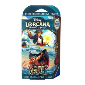 Ravensburger Disney Lorcana: Set 6: La Mer d'Azurite: Deck De Démarrage: Jim Hawkins - Tigrou (FR)