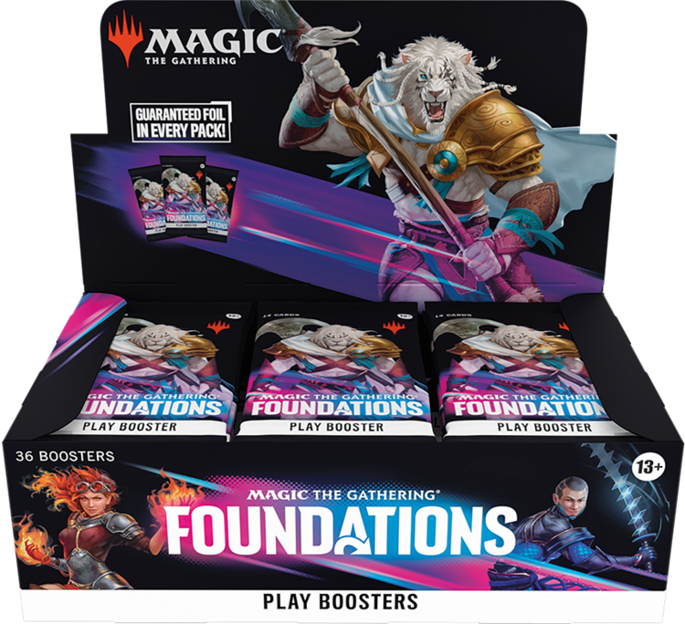 Magic Magic: Foundations: Play Booster (EN) Disponible en magasin seulement