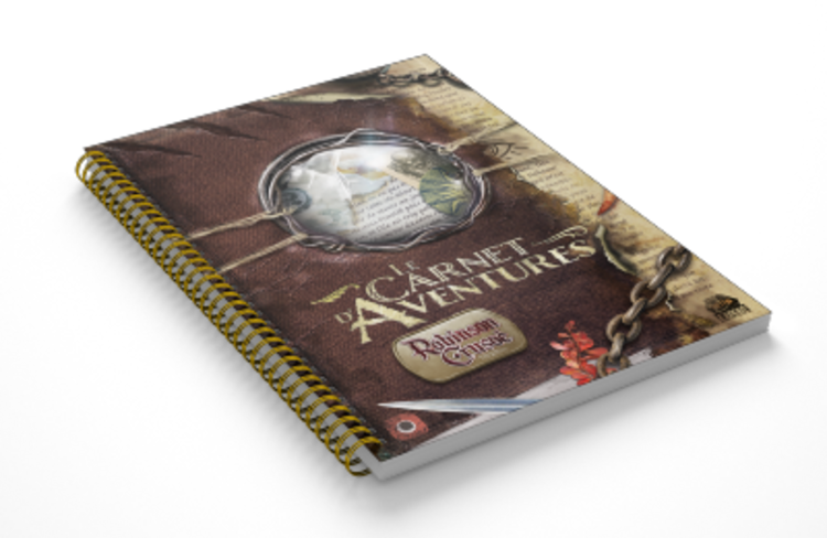 Iello Robinson Crusoé: Ext. Le Carnet D'Aventures (FR)