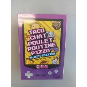 Blue Orange Games Taco, Chat, Poulet, Poutine, Pizza: Edition 8-Bit (FR)
