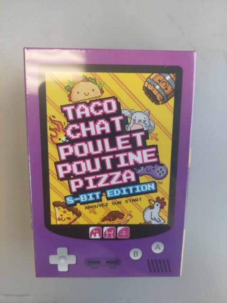 Blue Orange Games Taco, Chat, Poulet, Poutine, Pizza: Edition 8-Bit (FR)