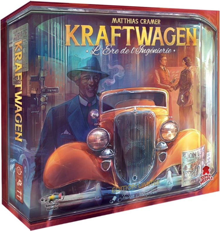 Super Meeple Kraftwagen: L'Ère De L'Ingénierie (FR)