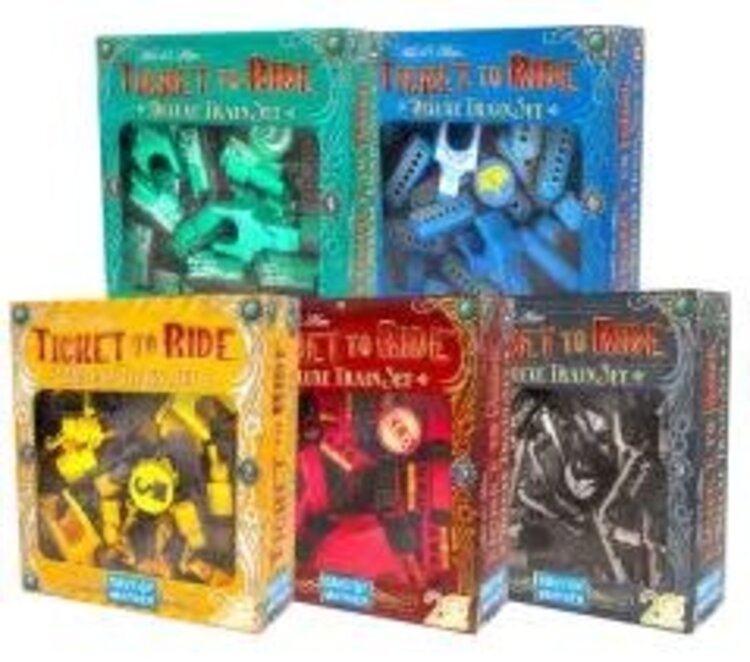 Days of Wonder Ticket To Ride: 20th Anniversary: Deluxe Train: (Ensemble Des 5 Boites De Train + 1 promo) (ML) Disponible en magasin seulement