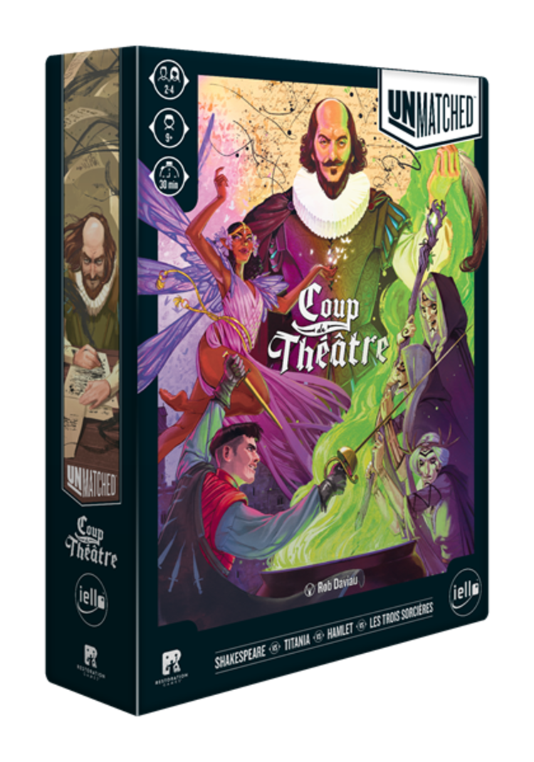 Iello Unmatched: Ext. Coup de Théâtre (FR)